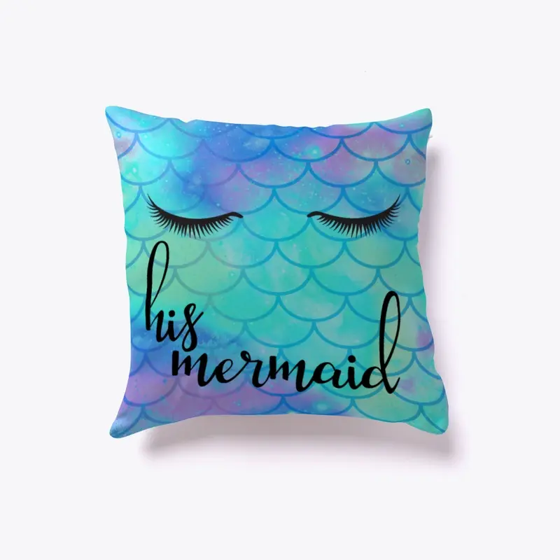 HIs Mermaid Couple Pillow - SwellKept