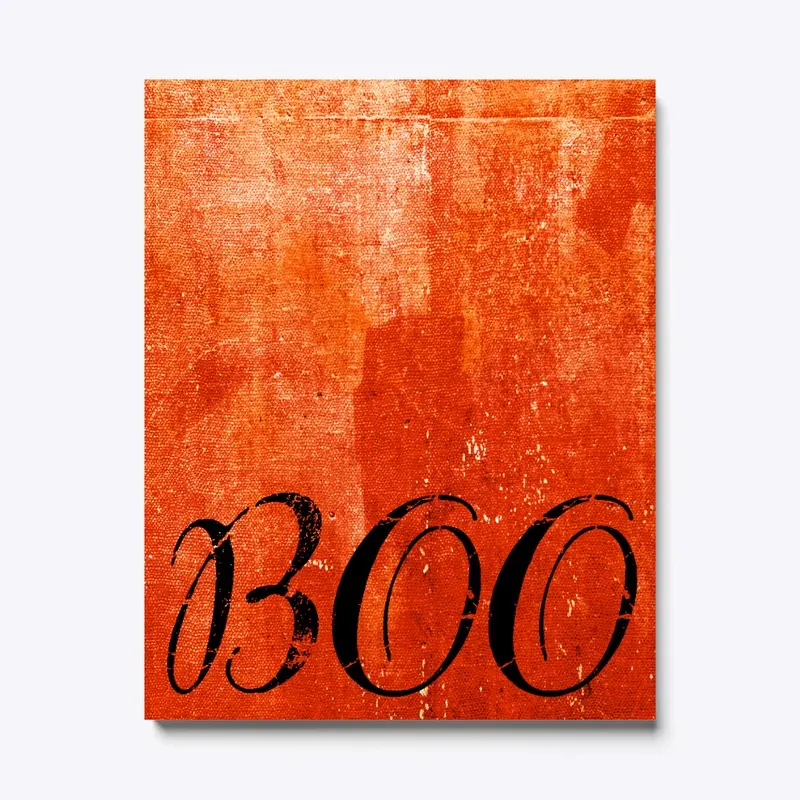 Boo Halloween Burnt Orange - SwellKept